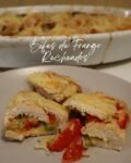 Bifes de frango recheados