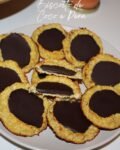 Biscoito de coco e pera
