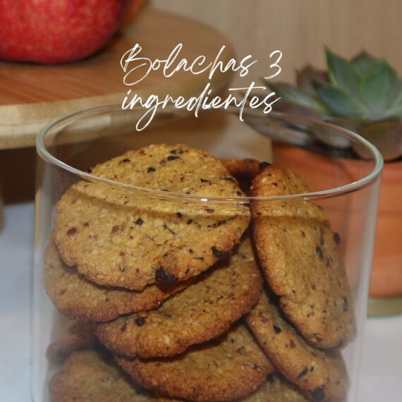 Bolachas 3 ingredientes