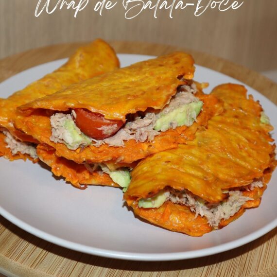 wrap de batata-doce